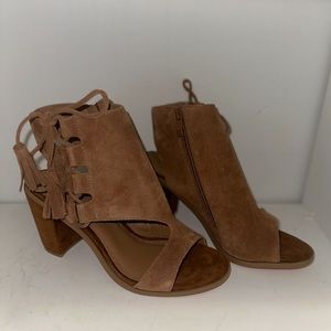 Very Volatile Fast Lane Tie Up Bootie